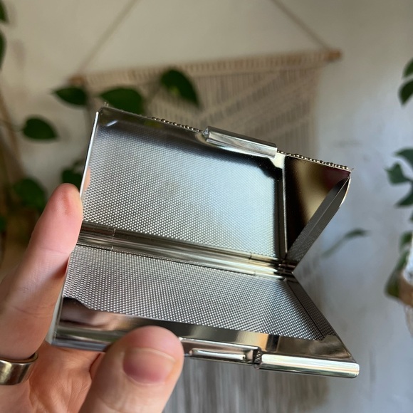 Handcrafted Beaded Boho Turquoise Business Card Holder Wallet Case - Picture 3 of 8